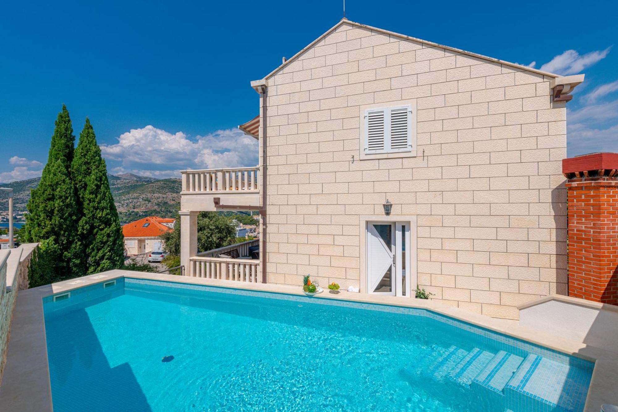 Apartment Barbara With Private Pool Dubrovnik Exteriör bild